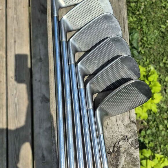 Spalding Golf EXECUTIVE Iron Set 5i-SW (No 7 OR PW) Steel Shaft Stiff Flex - RH - Picture 5 of 9